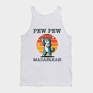 Pew Pew Alien Invasion Tank Top